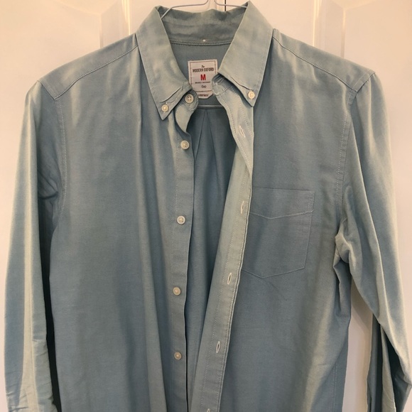 Gap Light Weight modern Oxford - green M - Picture 1 of 2
